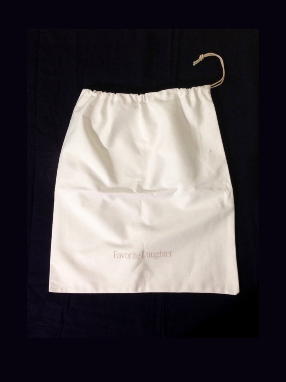 Favorite Daughter Drawstring Dust Bag - NWOT